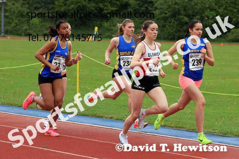 800 metres, 2026 North Eastern Track and Field Champs, Shildon, County Durham. Photo: David T. Hewitson/Sports for All Pics